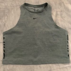 Nike Pro dri fit crop top.